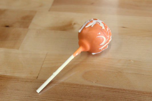 Orange Cream Cake Pop